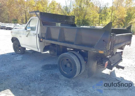 1986 Ford F350 from USA, damaged, VIN 1FDHF37H3GNA85200